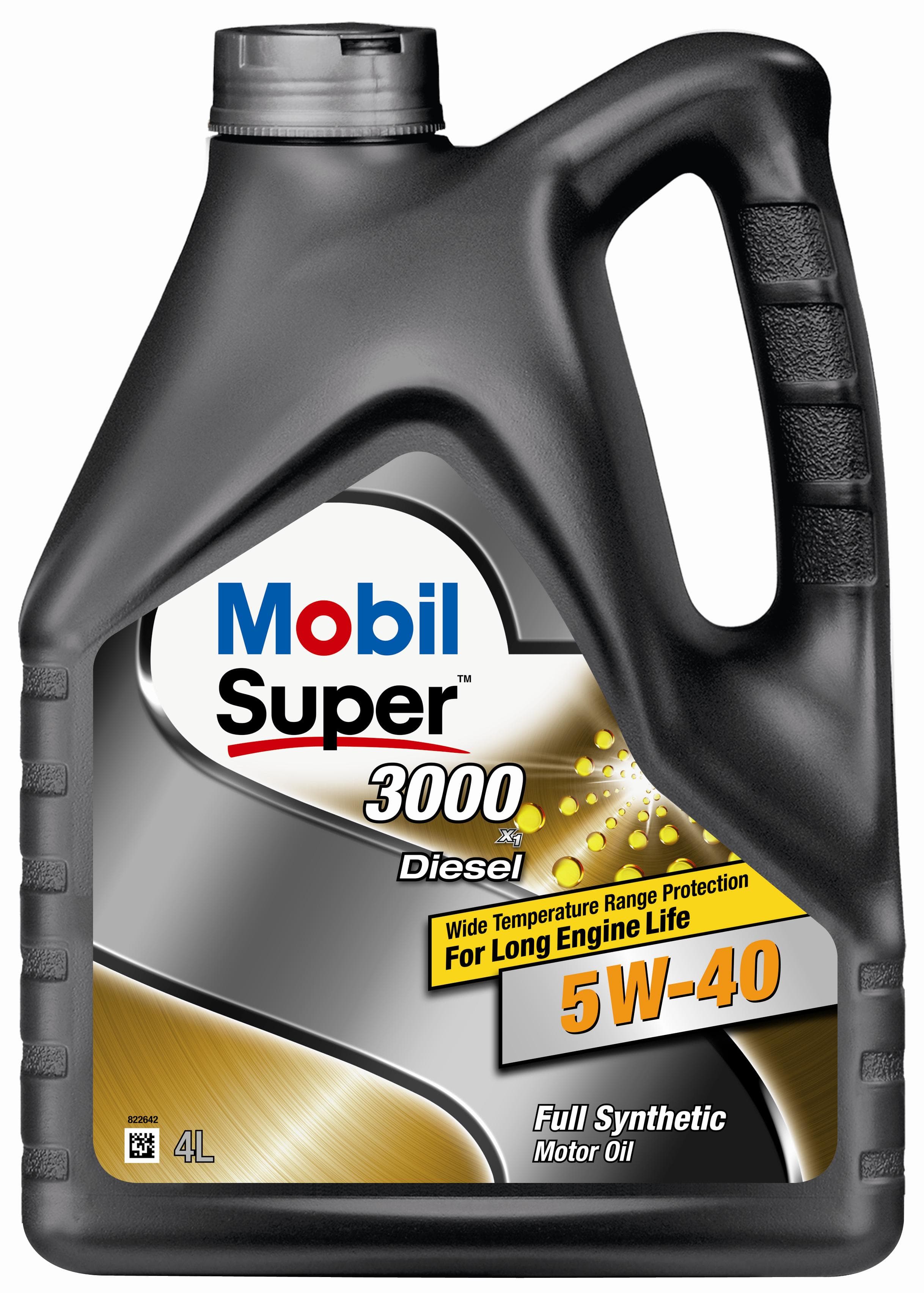 Моторное масло Mobil Super 3000 Х1 5W-40 1л